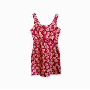 Lilly Pulitzer pink daisy dress